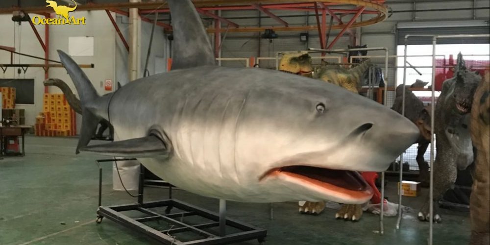 Ocean Art Animatronic Shark For Theme Park - Ocean Art Dinosaur ...